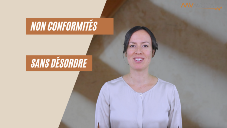 non conformités sans desordre