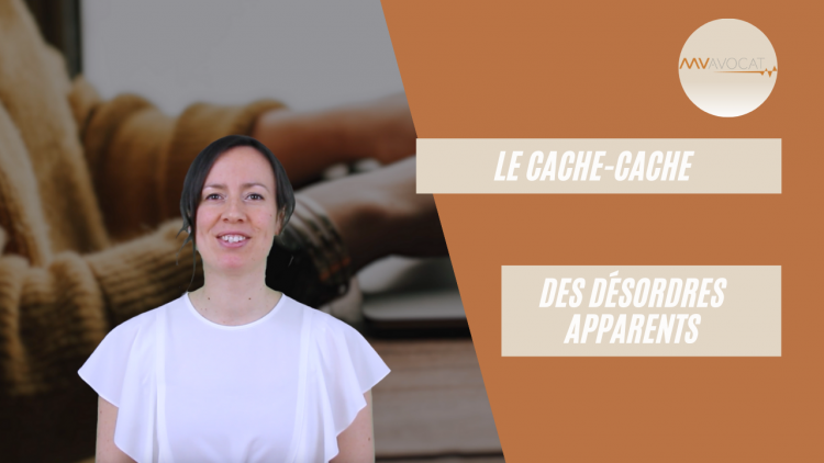 Le cache cache des desordres apparents