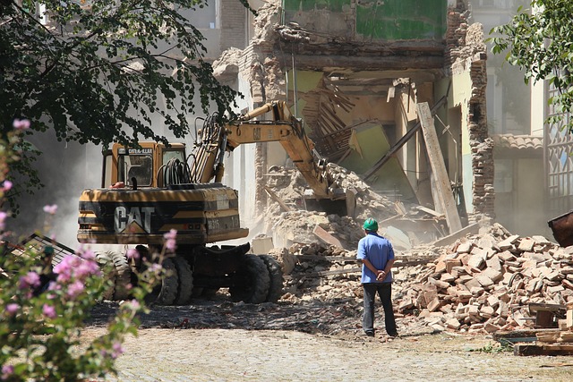 action en demolition