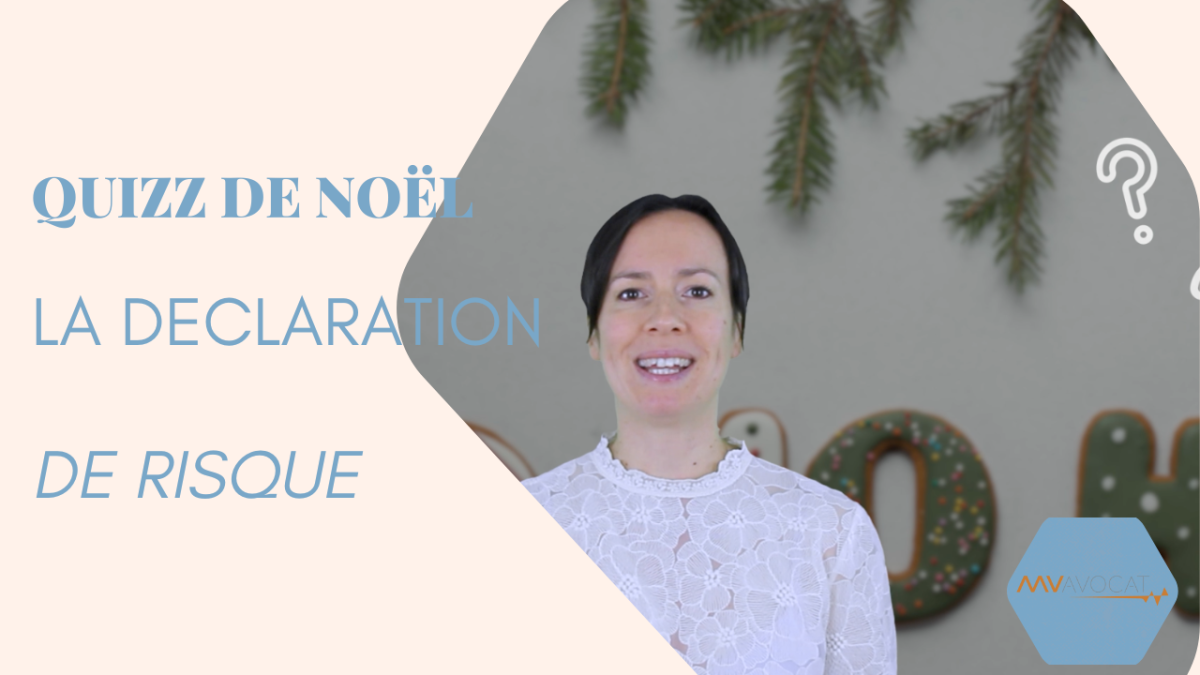 Quizz de Noel la declaration de risque