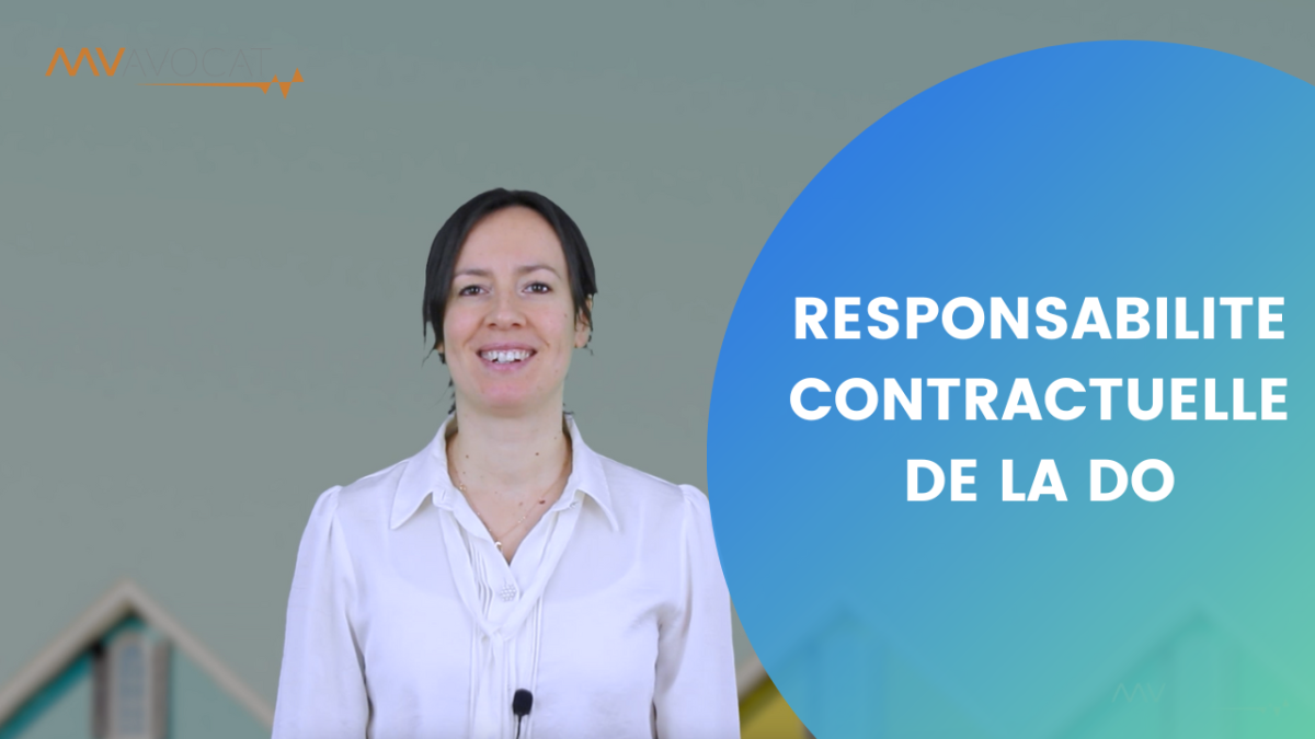 Responsabilite contractuelle dommage ouvrage
